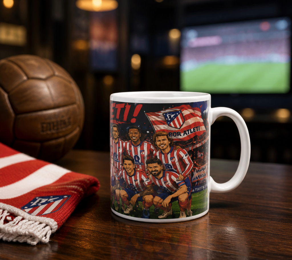 Taza Atlético de Madrid Aúpa Atleti